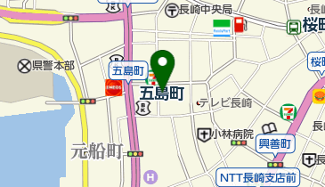 MHI保険サービス株式会社長崎支店の地図画像