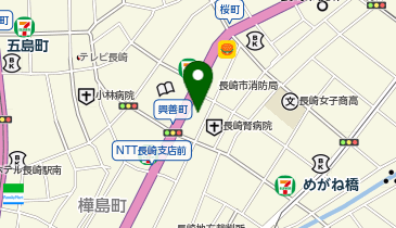 株式会社たいよう共済長崎支店の地図画像