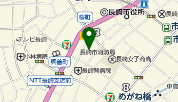 日新火災海上保険株式会社長崎サービス支店の地図画像