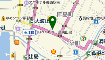 日本生命保険相互会社 ライフプラザ長崎・ご来店窓口の地図画像