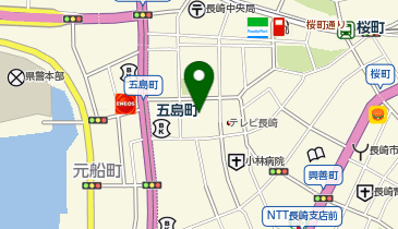 株式会社サン・ホールディングス長崎支店の地図画像