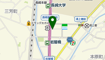 マージャンハウスいでがみの地図画像