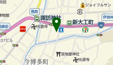 有限会社川虎かまぼこ 本店の地図画像