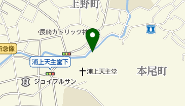 五島椿本舗の地図画像