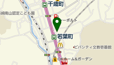 グリーン薬局の地図画像