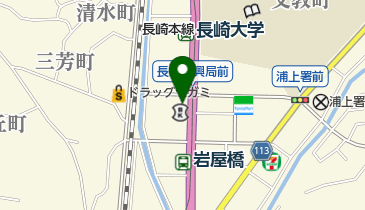 内田光命堂の地図画像