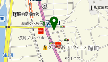 シロキの地図画像