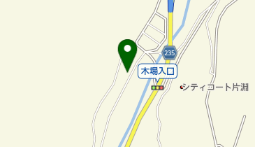 ウラカワ理容院の地図画像