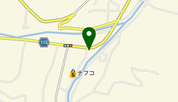 男と女の理容室IWANAGAの地図画像