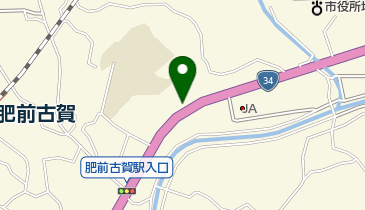 江口散髪屋の地図画像