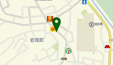 メンズヘアー高元の地図画像