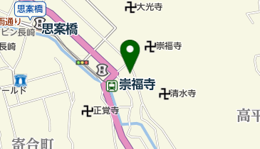 平和理容院の地図画像