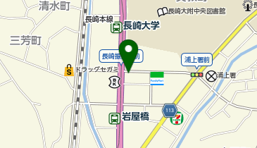 堀田理容院の地図画像