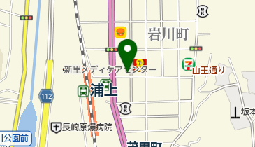 松尾理容所の地図画像