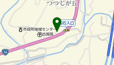 松美食堂の地図画像