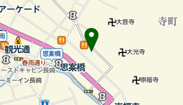 天ぷら割烹のだの地図画像