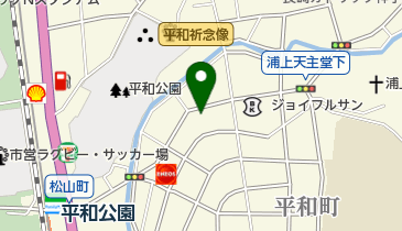 ピザカリフォルニア 平和町店の地図画像