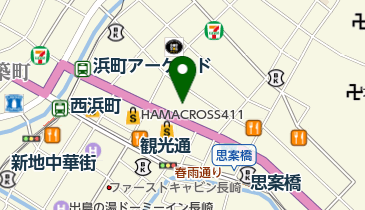 株式会社牛右衛門 浜町店の地図画像