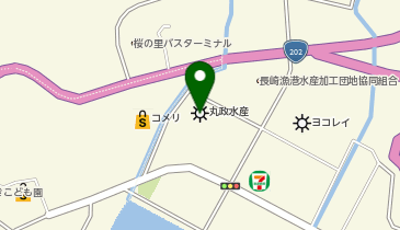 株式会社丸政水産長崎工場の地図画像