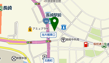 日本政策金融公庫 長崎支店 農林水産事業の地図画像