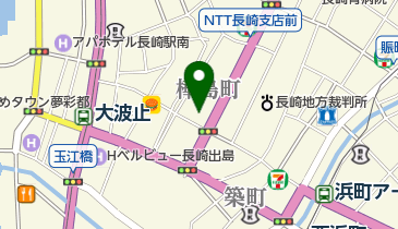 長崎県庁 長崎振興局 税務部の地図画像