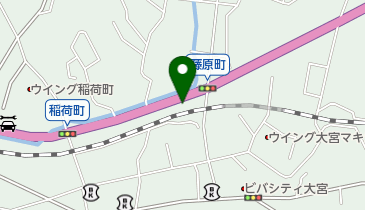 スズキバイクショップ佐世保の地図画像