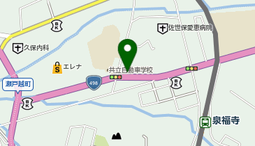 髪床池田の地図画像