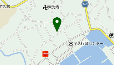 ウラヨシ電器の地図画像