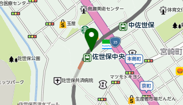 株式会社文明堂総本店 佐世保店の地図画像