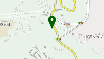 赤崎町一組公民館の地図画像