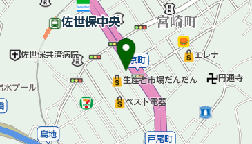 上京町自治会館の地図画像