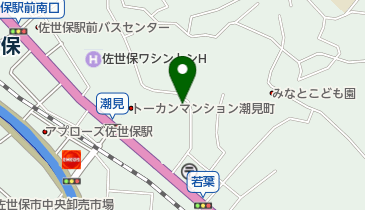 潮見町公民館の地図画像