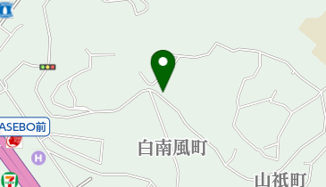 白南風町公民館の地図画像