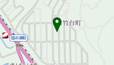若竹台公民館の地図画像