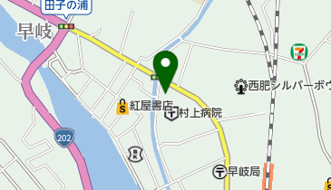 青雲塾 早岐校の地図画像