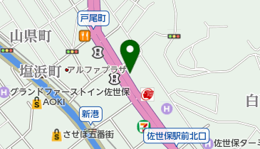 有限会社佐世保不動産の地図画像