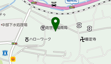 佐世保キリスト福音教会の地図画像