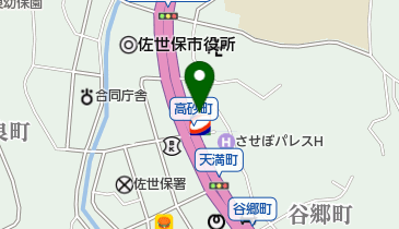 株式会社帝国データバンク佐世保支店の地図画像