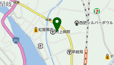 早岐文化センターの地図画像