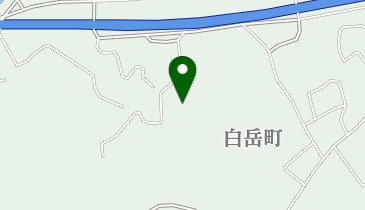 白岳神社の地図画像