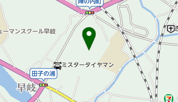 早岐神社の地図画像