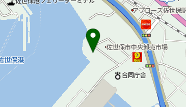 西日本冷凍株式会社 佐世保工場の地図画像