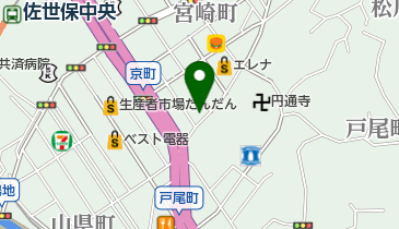 有限会社魚晴鮮魚店の地図画像