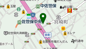 フヨウサキナ佐世保スペースの地図画像