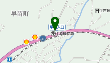 はらビューティサロンの地図画像