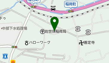 ヘアーサロンベルの地図画像