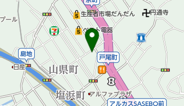 田中貴金属工業提携店ゴールドジュエリータナカの地図画像