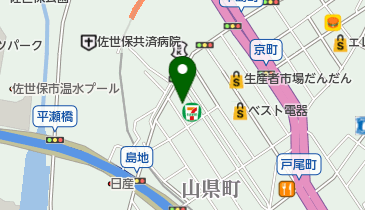 天牌荘の地図画像