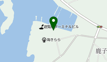 九十九島海鮮市場の地図画像
