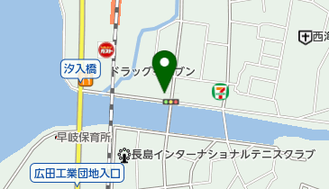 メガネプラザ早岐店の地図画像